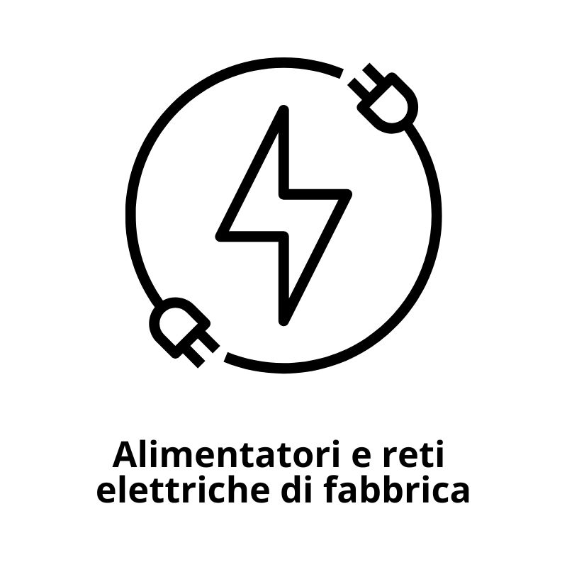 Alimentatori e reti elettriche di fabbrica
